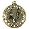 Medal, "Martial Arts" Galaxy - 2 1/4" Dia.